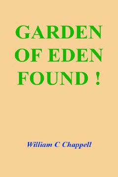 portada garden of eden found ! (en Inglés)