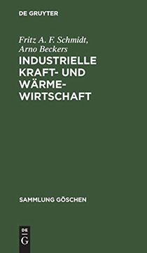 portada Industrielle Kraft- und Wärmewirtschaft (en Alemán)