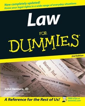 portada Law for Dummies (in English)