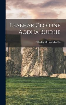 portada Leabhar Cloinne Aodha Buidhe (en Inglés)