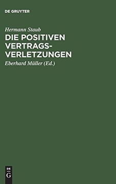 portada Die Positiven Vertragsverletzungen (in German)