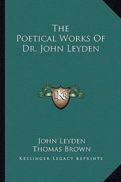 portada the poetical works of dr. john leyden (en Inglés)