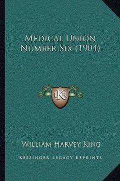 portada medical union number six (1904) (in English)