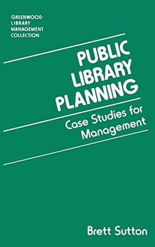 portada Public Library Planning: Case Studies for Management (en Inglés)