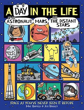 portada A day in the Life of an Astronaut, Mars, and the Distant Stars (en Inglés)