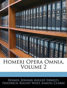 portada Homeri Opera Omnia, Volume 2