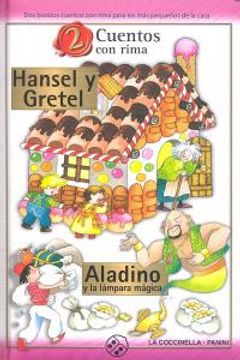 portada Cuentos con rima 2. Hansel y Gretel & Aladino y la lámpara mágica