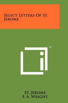 portada select letters of st. jerome (in English)