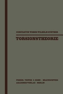 portada Torsionstheorie (in German)