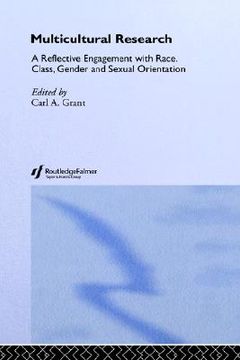 portada multicultural research: a reflective engagement with race, class, gender and, sexual orientation (en Inglés)