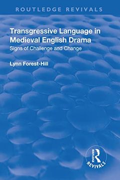 portada Transgressive Language in Medieval English Drama (in English)