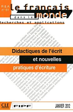 portada Didactique de L'ecrit, Nouvelles Ecritures et Plurri - Recherche et Applications n51 (Recherches et Applications)