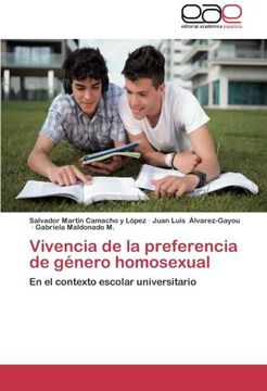 portada Vivencia de la preferencia de género homosexual: En el contexto escolar universitario