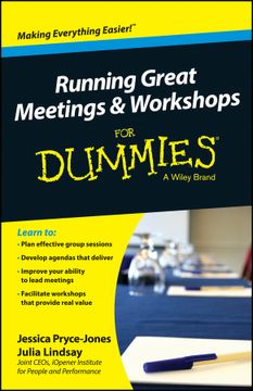 portada Running Great Meetings & Workshops For Dummies (en Inglés)