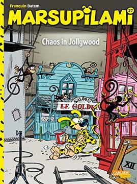 portada Marsupilami 27: Chaos in Jollywood: Abenteuercomics für Kinder ab 8 (27) (en Alemán)