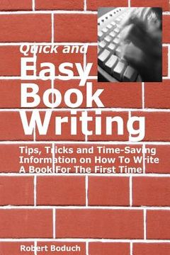 portada quick and easy book writing (en Inglés)