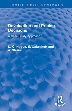 portada Devaluation and Pricing Decisions: A Case Study Approach (Routledge Revivals) (in English)