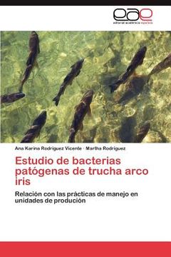 portada estudio de bacterias pat genas de trucha arco iris (en Inglés)