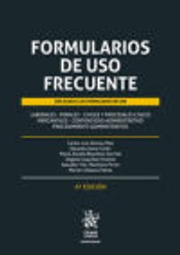 portada Formularios de uso Frecuente 6ª Edición 2023