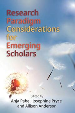 portada Research Paradigm Considerations for Emerging Scholars (en Inglés)