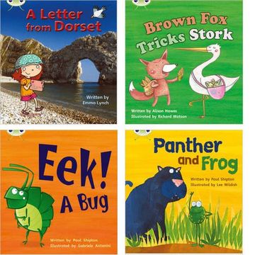 portada Learn to Read at Home with Phonics Bug: Pack 5 (Pack of 4 reading books with 3 fiction and 1 non-fiction)