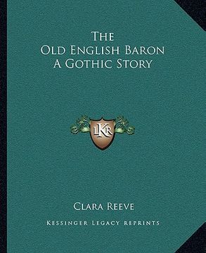 portada the old english baron a gothic story (en Inglés)