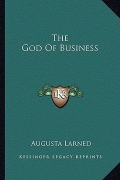 portada the god of business (en Inglés)
