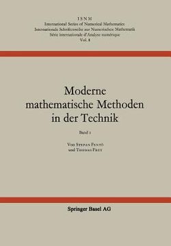 portada Moderne Mathematische Methoden in Der Technik (en Alemán)