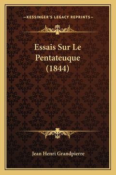 portada Essais Sur Le Pentateuque (1844) (en Francés)