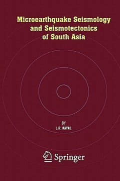 portada microearthquake seismology and seismotectonics of south asia (en Inglés)
