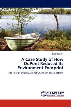 portada a case study of how dupont reduced its environment footprint (en Inglés)