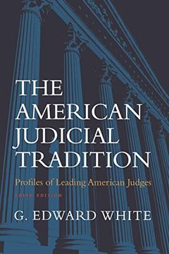 portada The American Judicial Tradition: Profiles of Leading American Judges (en Inglés)