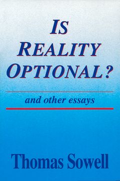 portada Is Reality Optional? And Other Essays (Hoover Institution Press Publication) (en Inglés)