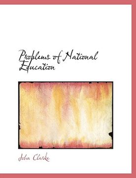portada problems of national education (en Inglés)