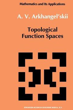 portada Topological Function Spaces (in English)