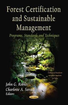 portada forest certification and sustainable management