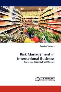 portada risk management in international business (en Inglés)
