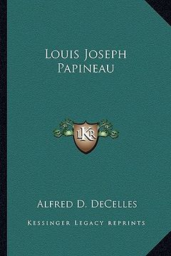 portada louis joseph papineau (en Inglés)