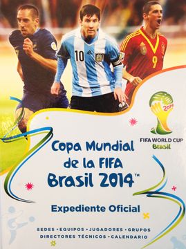 portada Copa Mundial De La FIFA Brasil 2014. Expediente Oficial (FUERA COLECCION EL AGUILAR OCIO) (in Spanish)