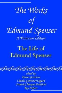 portada the works of edmund spenser: a variorum edition (in English)