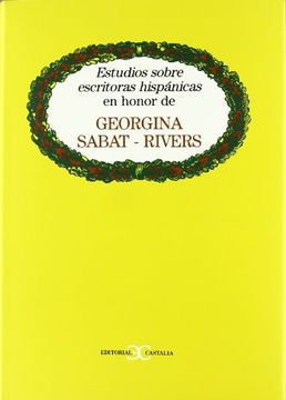 portada Estudios Sobre Escritoras HispáNicas En Honor De Georgina Sabat-Rivers