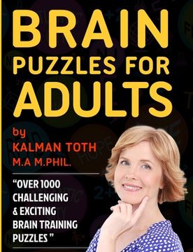 portada Brain Puzzles for Adults (en Inglés)