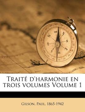 portada Traite D'Harmonie En Trois Volumes Volume 1 (en Francés)
