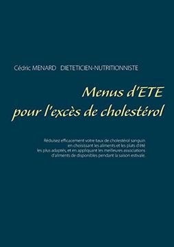 portada Menus D'été Pour L'excès de Cholestérol (en Francés)