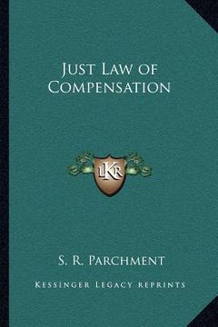 portada just law of compensation (en Inglés)
