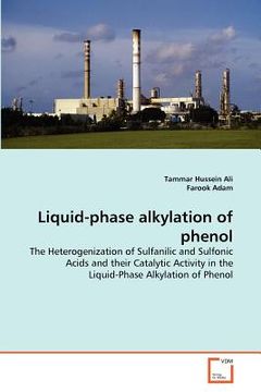 portada liquid-phase alkylation of phenol (en Inglés)