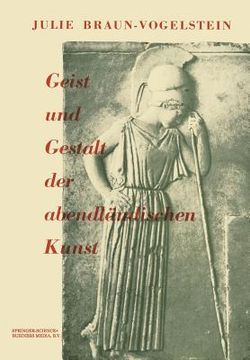 portada Geist Und Gestalt Der Abendländischen Kunst (en Alemán)
