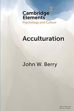 portada Acculturation: A Personal Journey Across Cultures (Elements in Psychology and Culture) (en Inglés)
