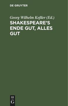 portada Shakespeare's Ende Gut, Alles gut (en Alemán)