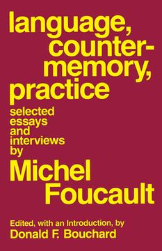 portada Language, Counter-Memory, Practice (en Inglés)